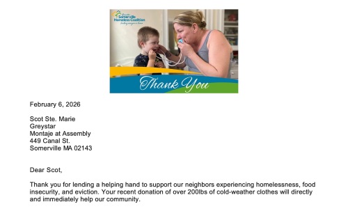 The Somerville Homeless Coalition