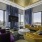 Sky lounge with open seating and views